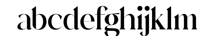 Grandest Serif Font LOWERCASE