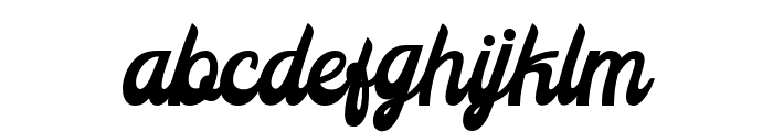 Grandeur Regular Font LOWERCASE