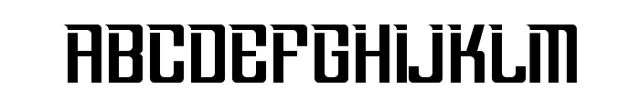 Grandex Slash Font UPPERCASE