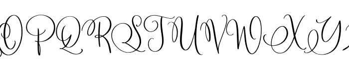 Grandila Font UPPERCASE