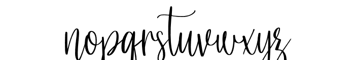 Grandila Font LOWERCASE