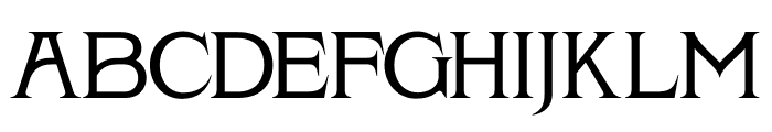 Grandline Regular Font UPPERCASE
