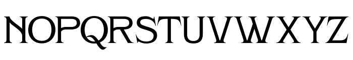 Grandline Regular Font UPPERCASE