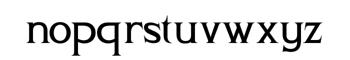 Grandline Regular Font LOWERCASE