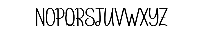 Grandma Beloved Font UPPERCASE