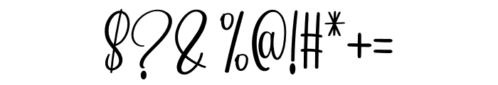 Grandma Signature Font OTHER CHARS