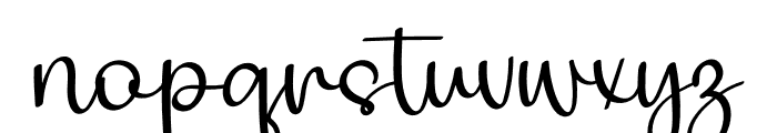 Grandpa Handwriting Font LOWERCASE