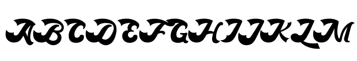 Grandtown Font UPPERCASE