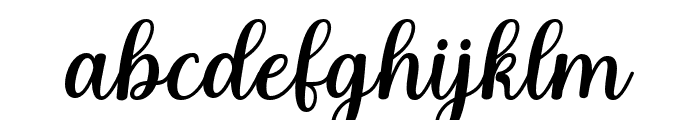 GranethaScript Font LOWERCASE