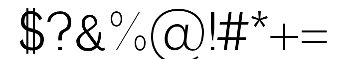 Granic regular Font OTHER CHARS