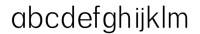 Granic regular Font LOWERCASE