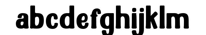 Granite-Regular Font LOWERCASE