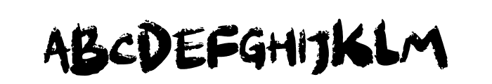 Graniteclaw Font LOWERCASE