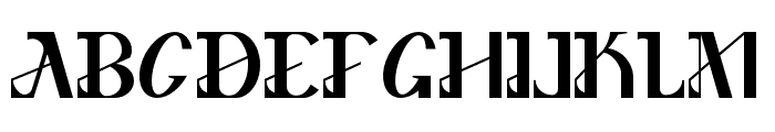 Granty-Regular Font UPPERCASE