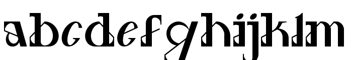 Granty-Regular Font LOWERCASE