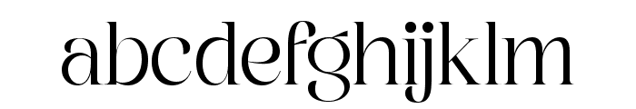 Graphire Font LOWERCASE