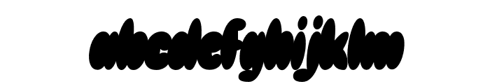 Graphy-AntiCounter Font LOWERCASE