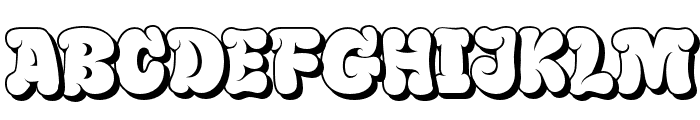 Grapiteah Shadow Font UPPERCASE
