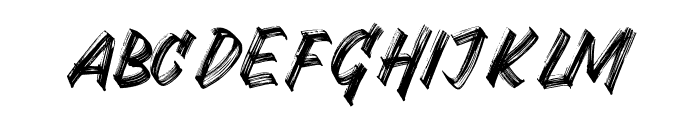 Grashrock-Regular Font LOWERCASE