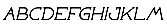 Grass Hopper Italic Font UPPERCASE