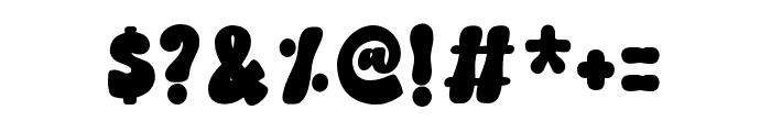 Grass Jelly Regular Font OTHER CHARS