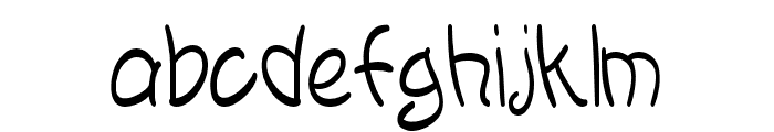 GrassField-Regular Font LOWERCASE