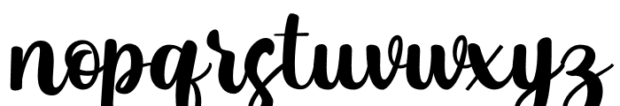 Grassias Font LOWERCASE