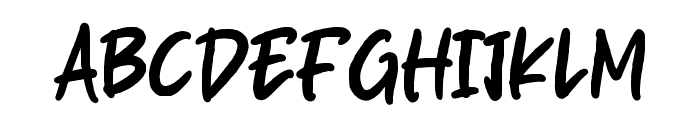 Grassroot-Regular Font LOWERCASE