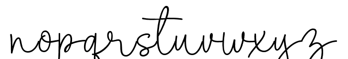 GratefulValentineScript-Reg Font LOWERCASE