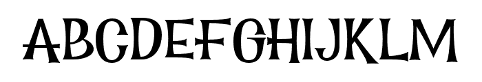 Gratefully-Regular Font LOWERCASE