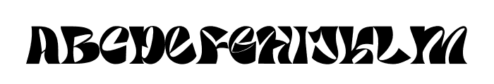 Gratezon Font LOWERCASE