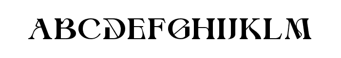 GratiaSinger-Medium Font UPPERCASE