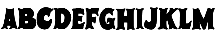 Gravel Bold Font UPPERCASE