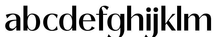 Gravenora Bold Font LOWERCASE