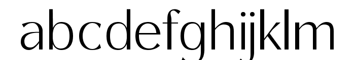 Gravenora Light Font LOWERCASE