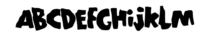 Gravestones CF Font LOWERCASE