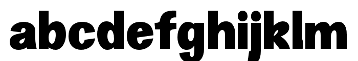 Gravimold Black Regular Font LOWERCASE