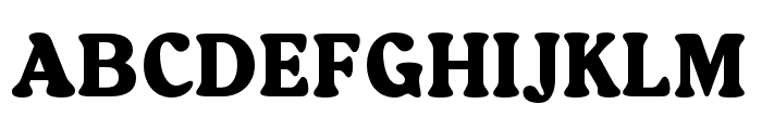 Gravite-Regular Font UPPERCASE