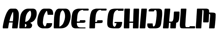 Gravity Force Font UPPERCASE