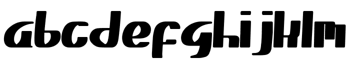 Gravity Force Font LOWERCASE