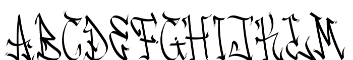 Gravity Ventore Font LOWERCASE