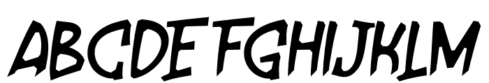 GravityLevel Font UPPERCASE