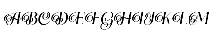 Grayson-Slant Font UPPERCASE