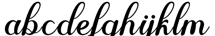 Graytine Font LOWERCASE