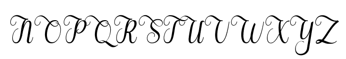 Graziella Script Italic Italic Font UPPERCASE