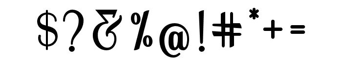 GraziellaScriptBold-Bold Font OTHER CHARS