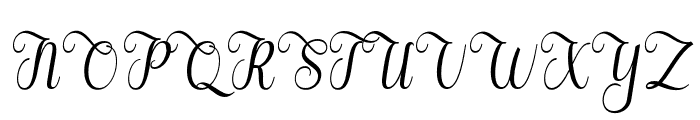 GraziellaScriptItalic-Italic Font UPPERCASE