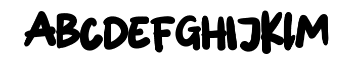 Grazy-Street Font LOWERCASE