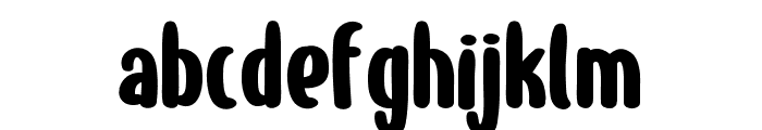 Greafille Font LOWERCASE