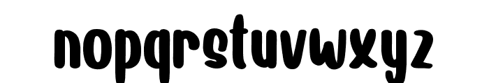 Greafille Font LOWERCASE